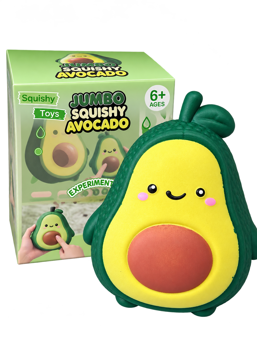 Jumbo Squishy Avocado