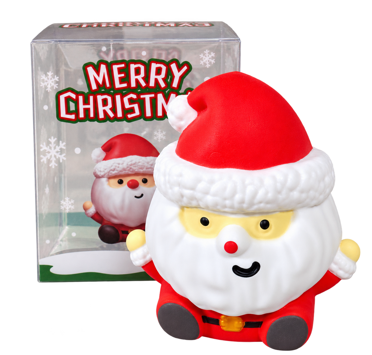 Santa Cruncy Squishy
