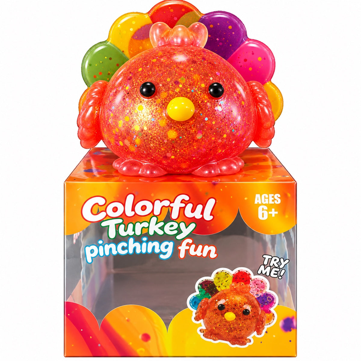 Colorful Turkey Squishy